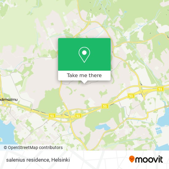 salenius residence map