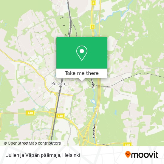 Jullen ja Väpän päämaja map