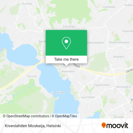 Kivenlahden Moskeija map
