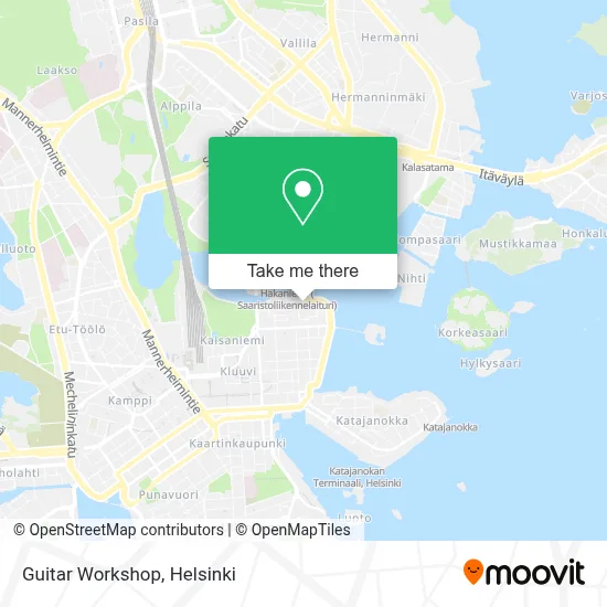 Guitar Workshop map