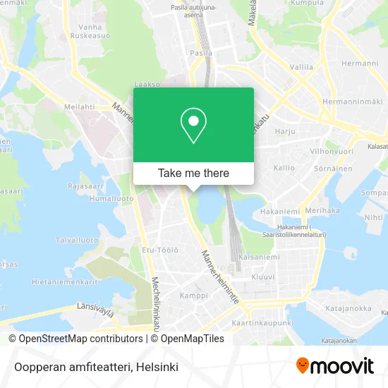 Oopperan amfiteatteri map