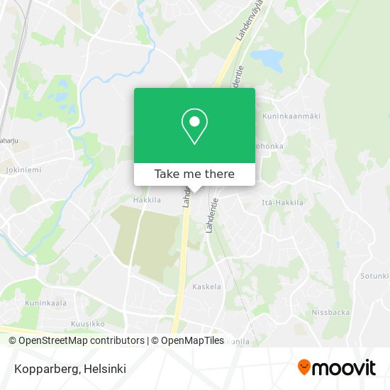 Kopparberg map