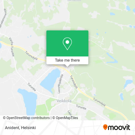 Anident map