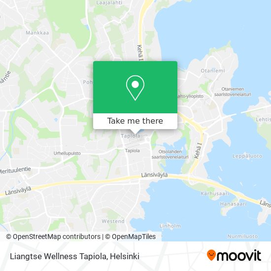 Liangtse Wellness Tapiola map