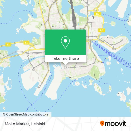 Moko Market map