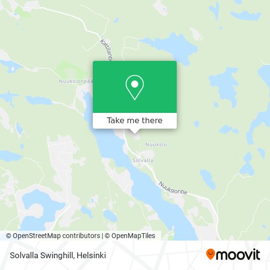 Solvalla Swinghill map