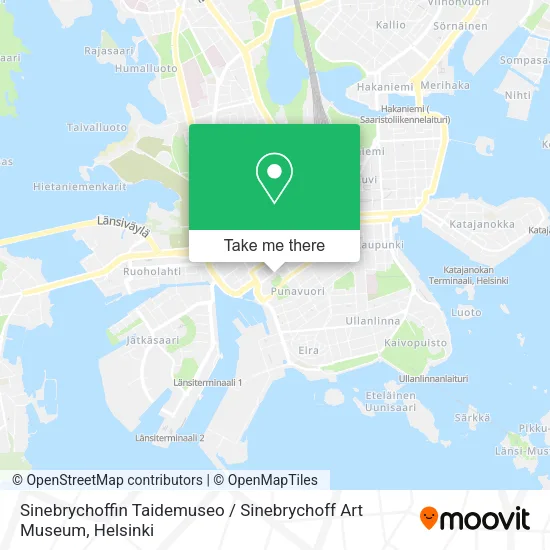 Sinebrychoffin Taidemuseo / Sinebrychoff Art Museum map
