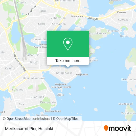Merikasarmi Pier map