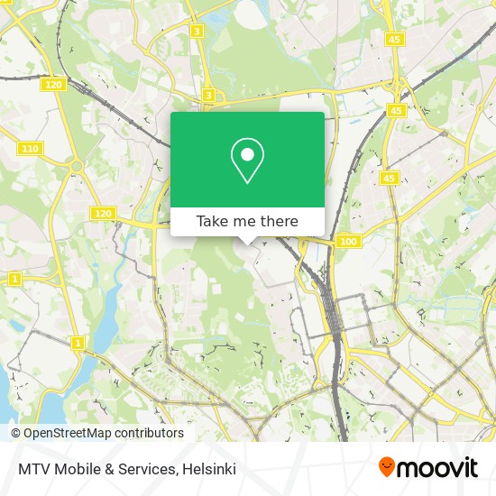 MTV Mobile & Services map