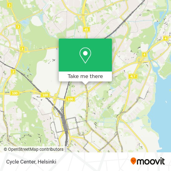 Cycle Center map