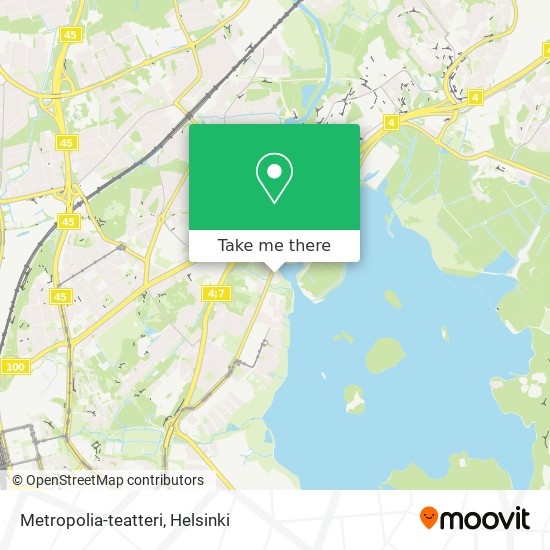 Metropolia-teatteri map