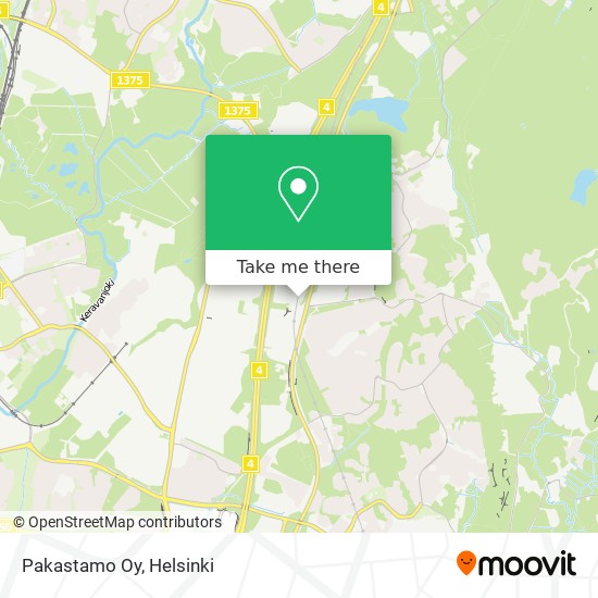 Pakastamo Oy map