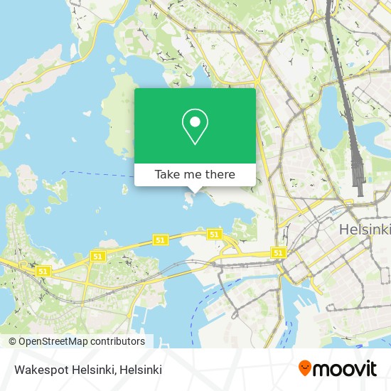 Wakespot Helsinki map