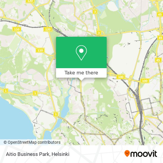Aitio Business Park map