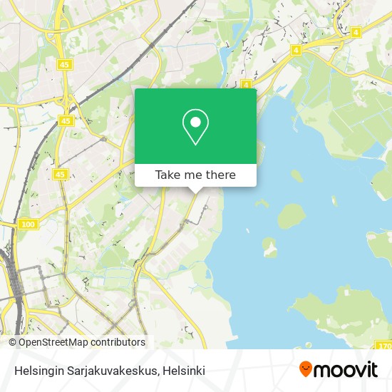 Helsingin Sarjakuvakeskus map