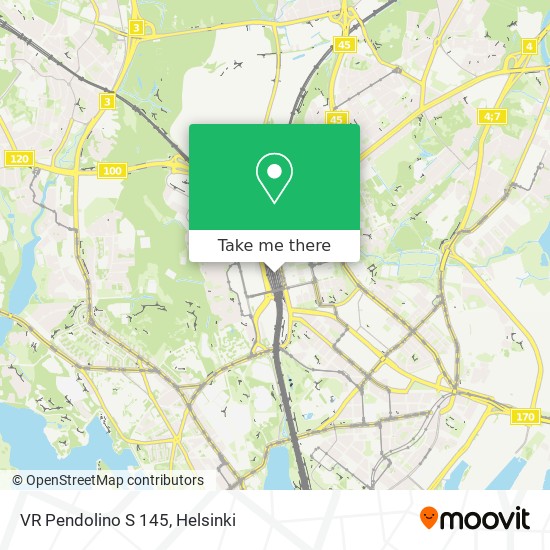 VR Pendolino S 145 map