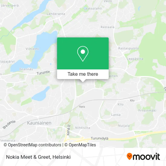 Nokia Meet & Greet map