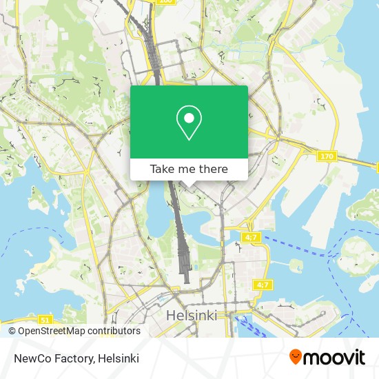 NewCo Factory map