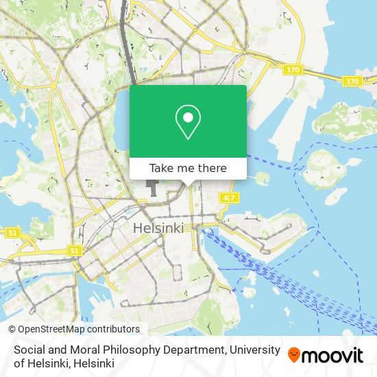 Social and Moral Philosophy Department, University of Helsinki map