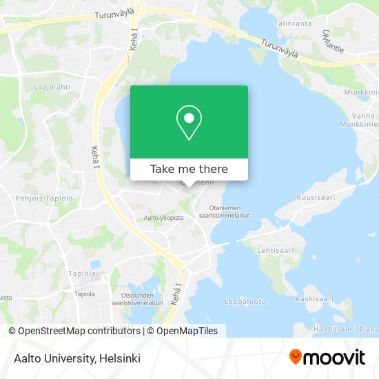 Aalto University map