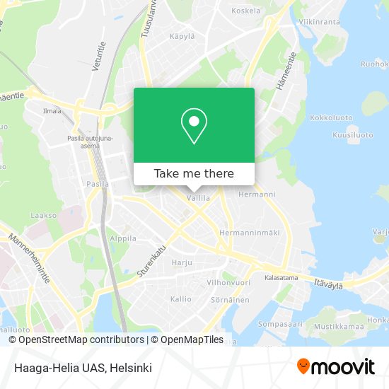 Haaga-Helia UAS map