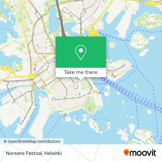 Norsens Festsal map