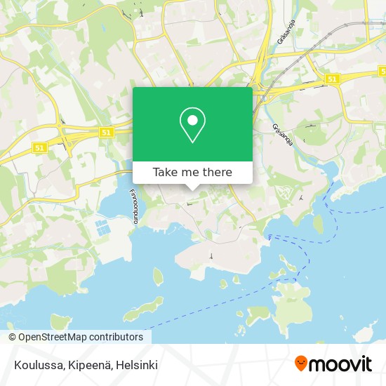 Koulussa, Kipeenä map