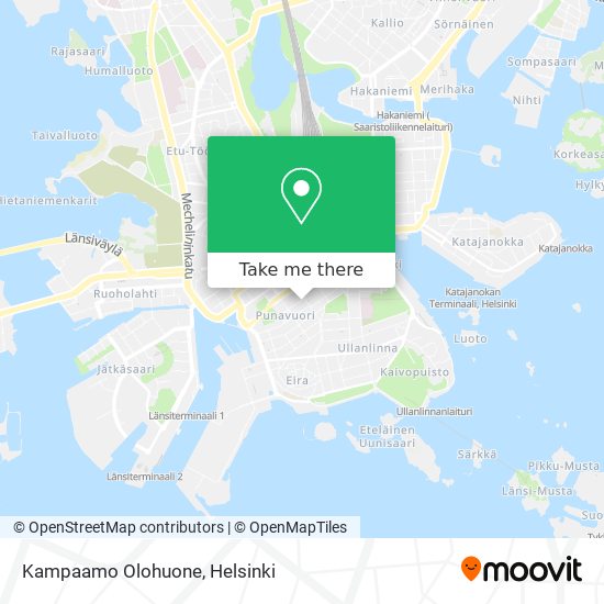 Kampaamo Olohuone map