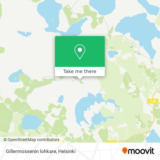 Gillermossenin lohkare map
