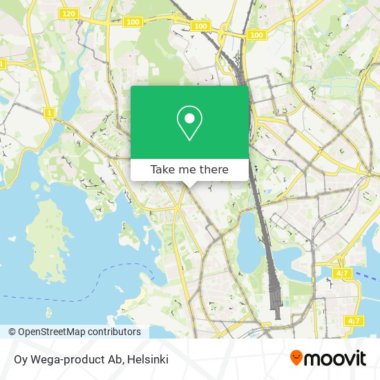 Oy Wega-product Ab map