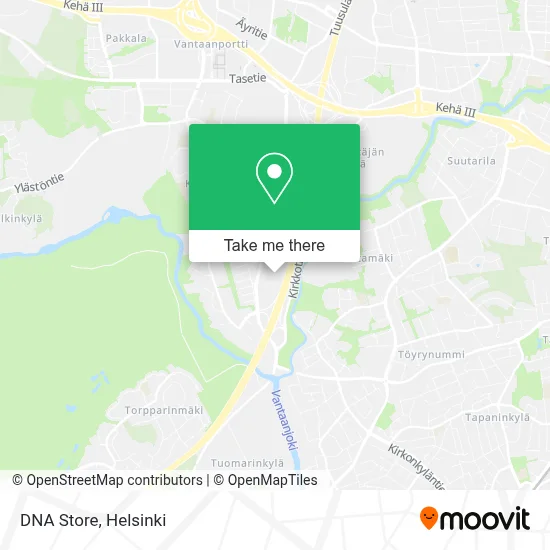 DNA Store map