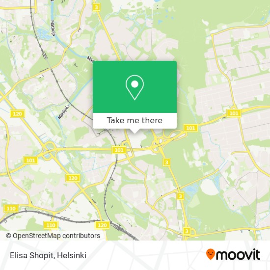 Elisa Shopit map