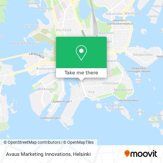 Avaus Marketing Innovations map