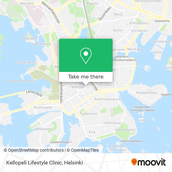 Kellopeli Lifestyle Clinic map