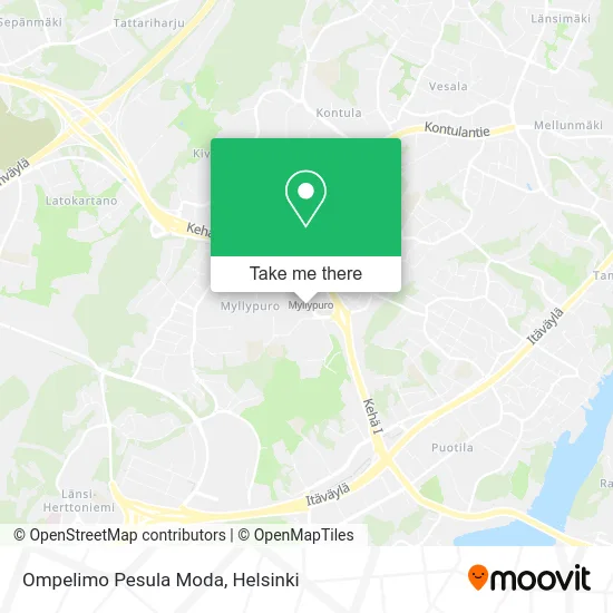 Moda Tailoring and Laundry map