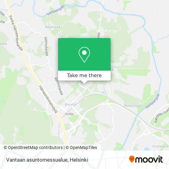 Vantaan asuntomessualue map