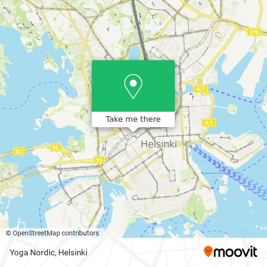 Yoga Nordic map