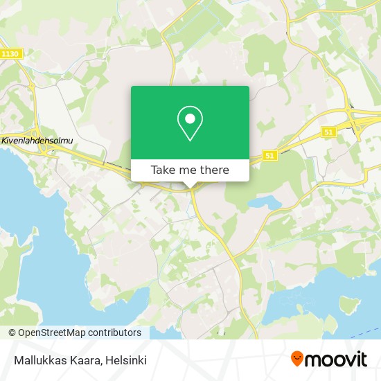 Mallukkas Kaara map
