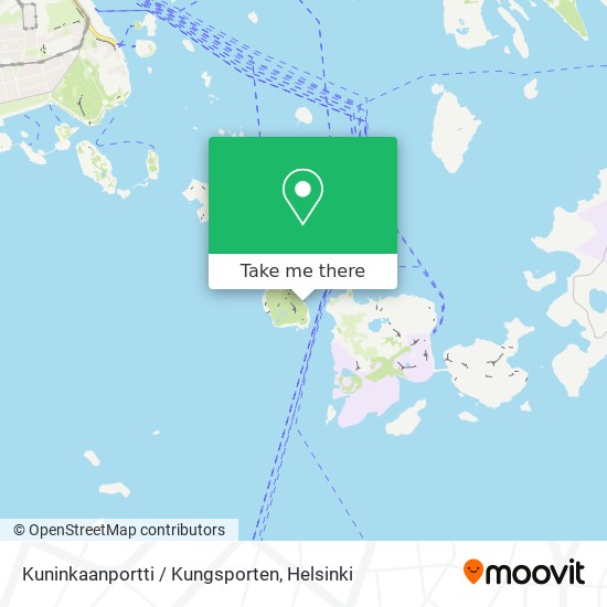 Kuninkaanportti / Kungsporten map