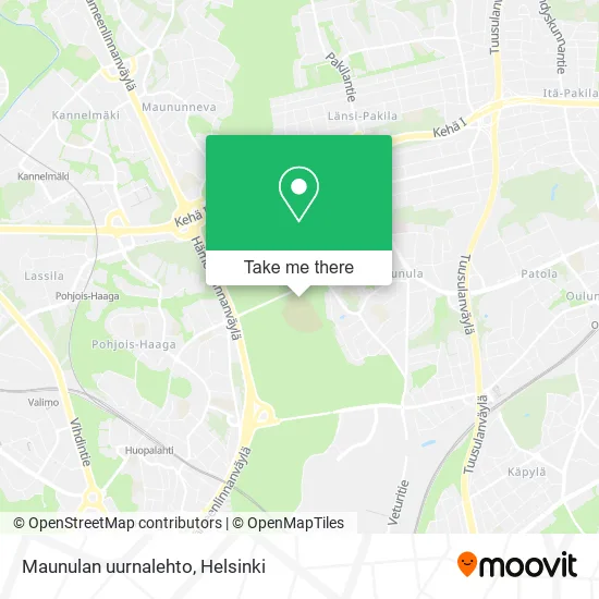Maunulan uurnalehto map