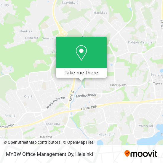 MYBW Office Management Oy map