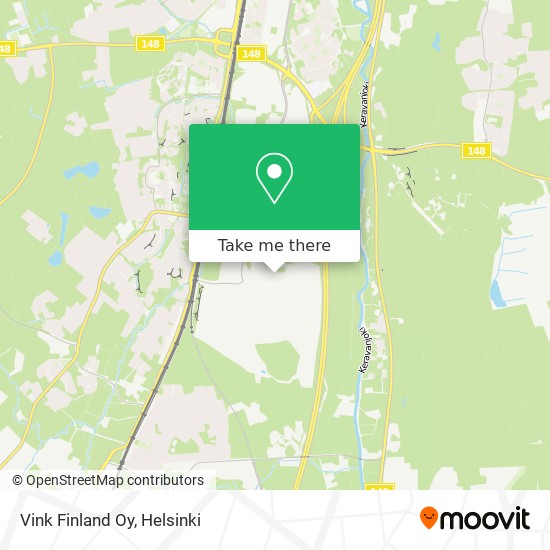 Vink Finland Oy map