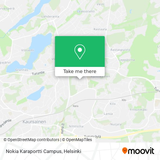 Nokia Karaportti Campus map