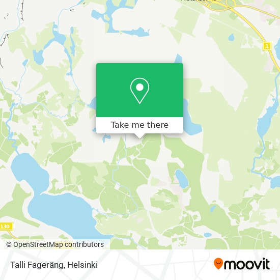 Talli Fageräng map