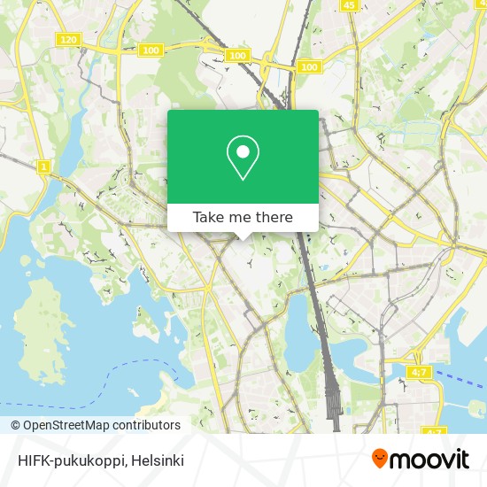 HIFK-pukukoppi map