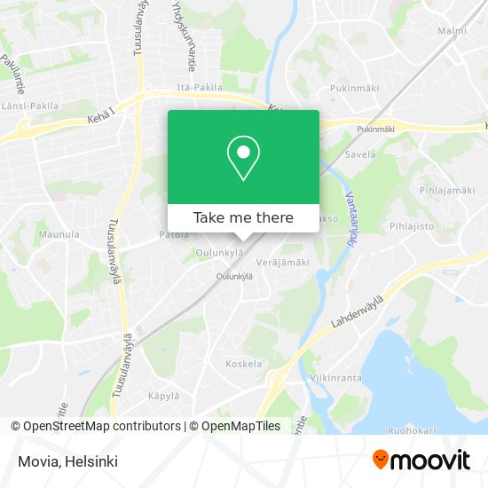 Movia map