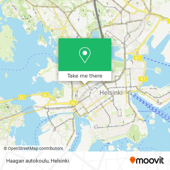 Haagan autokoulu map