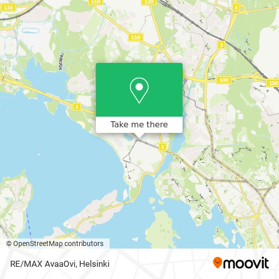 RE/MAX AvaaOvi map