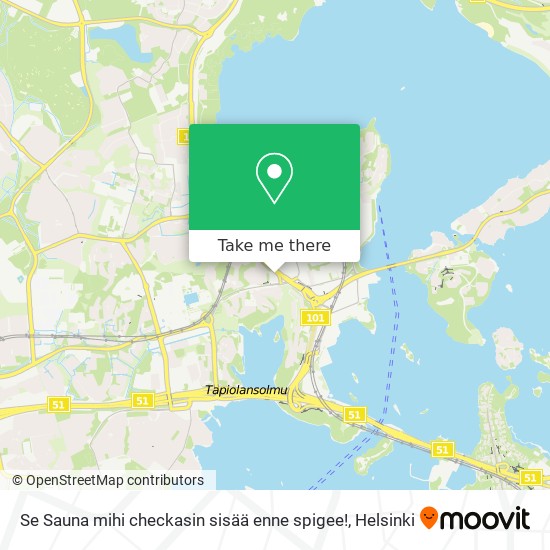 Se Sauna mihi checkasin sisää enne spigee! map