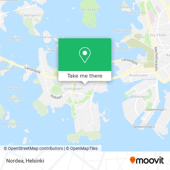 Nordea map